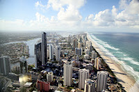 Looking north from Q1 observation deck