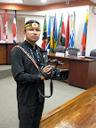 Sarayaku documentary whiz Eriberto Gualinga.  Photo: Andrew Miller / Amazon Watch