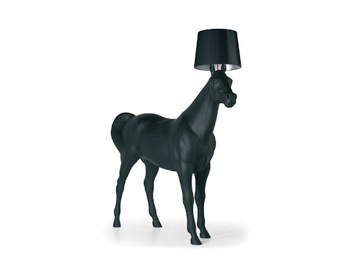If you can't have the real thing, consider this almost life-size equine -- complete with lamp. (moooi.com) If you can't have the real thing, consider this almost life-size equine -- complete with lamp. (moooi.com)