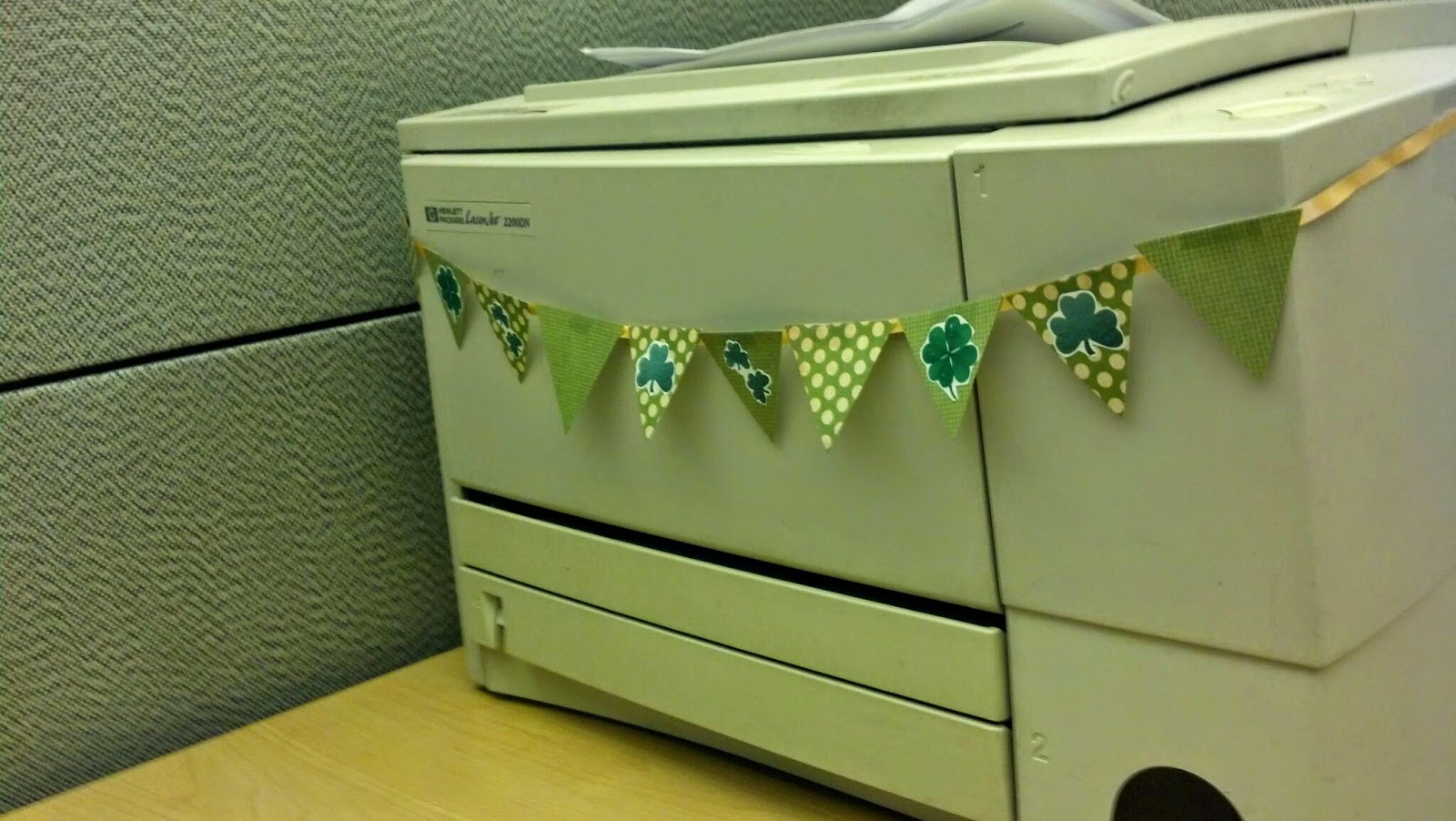 Tupigs Waffles Office Printer Cubical Decor Ideas