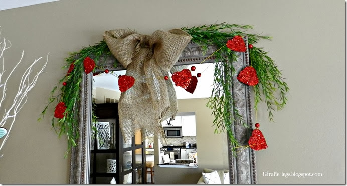 Valentines Mantel 2014 3 Valentines Mantel 2014 3