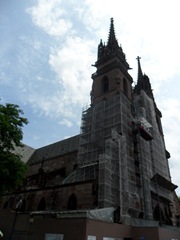Cathedral under construction.