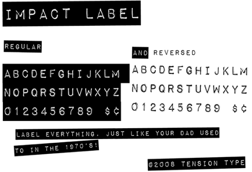 fonts_694_impact_label
