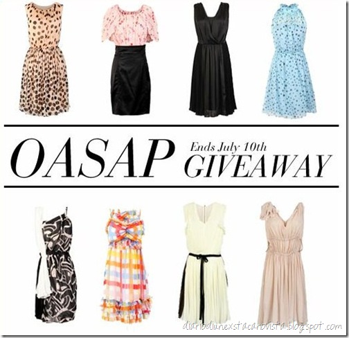 Giveaway Oasap