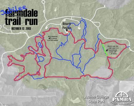 Jubilee map