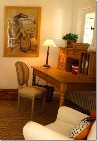 Close up of desk