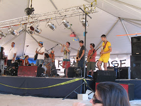 All the bands we heard we enjoyed. Unfortunately we had to leave before Haywire went on.