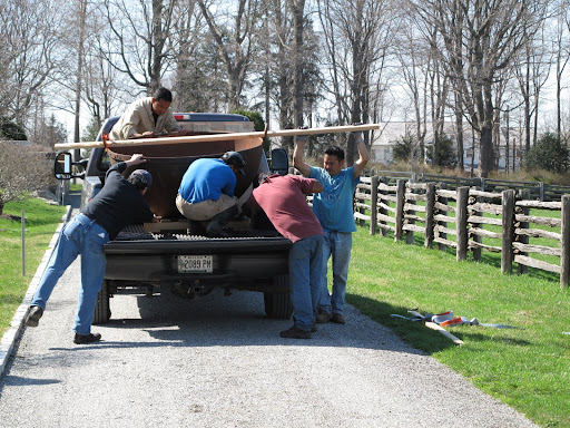 It's a good thing that we have a very strong crew of men.