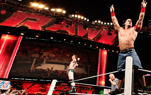Sheamus y John Cena logran la victoria en el evento estelar de Raw
