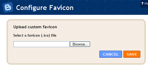 custom facvicon Add favicon