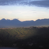 Gunung Batukaru as seen from Gunung Batur (Daniel Quinn, September 2010)
