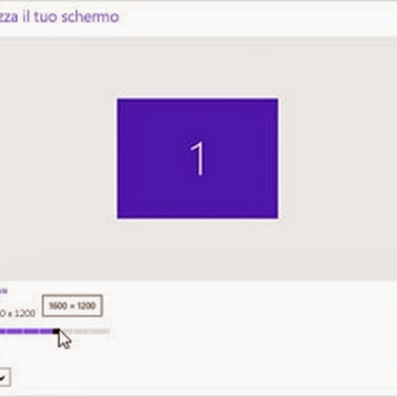 Come ottenere la visualizzazione ottimale in Windows 8.