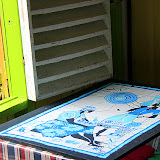 Batik Drying At Romney Manor - Basseterre, St. Kitts