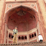 Entrée de la mosquée Zenana Rauza