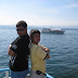 Alvin and Rex posing ala-XXX along Sta. Ana Wharf