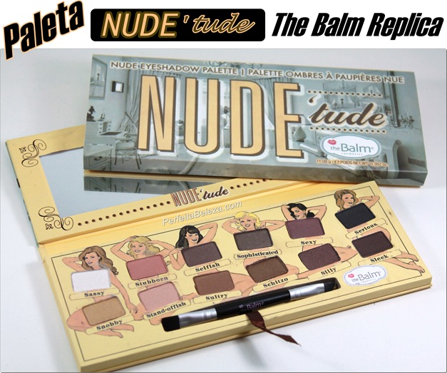 paleta nude'tude-the balm replica