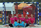 Družstvo PANENKY -nahoře zleva Denisa, Marta, Klára, Monika, Kristýna, dole zleva Mářa, Terka