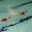 Uitvoering Synchroonzwemmen