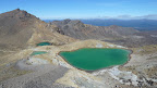Emerald Lakes; Tongariro Northern Circuit, Tag 1.