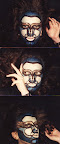 Say, kids, did you ever wonder what teenagers did before the Internet came along? You guessed it: we painted our faces in sparkly spaceman paint and posed for pictures! Circa 1985-1986.