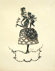 Siluette. Art nr. 30015. Mått ink ram. 23x29. Signerad