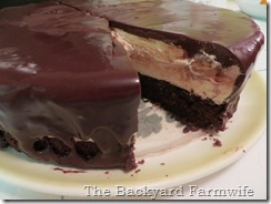Irish Brownie Cheesecake - The Backyard Farmwife