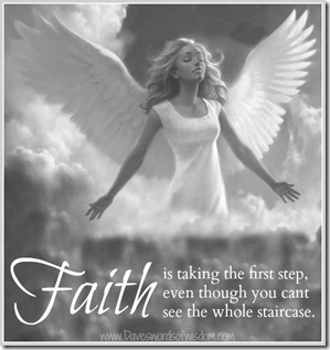 faith taking the first step