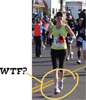 Crazy Running Feet