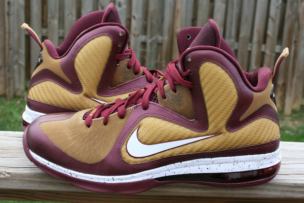 Detailed Look at Nike LeBron 9 8220Christ the King8221 Away PE