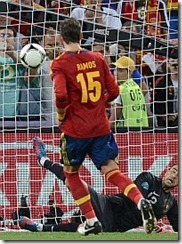 Sergio Ramos penal España