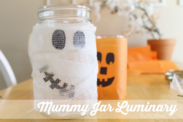 mummy jar luminary tutorial 01
