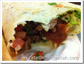 Rubio's Steak Baja Grill Burrito Bite