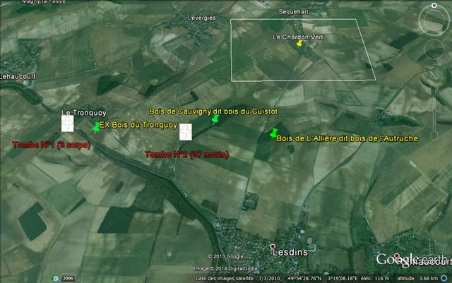 Lesdins 2 Carte Google Earth