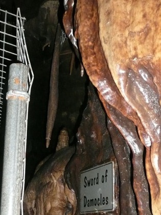 White Scar Cave Sword of Damocles