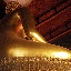The giant gold Buddha. Brilliant place. So quiet and peaceful. Many Bangkok Buddhist faithfuls praying.