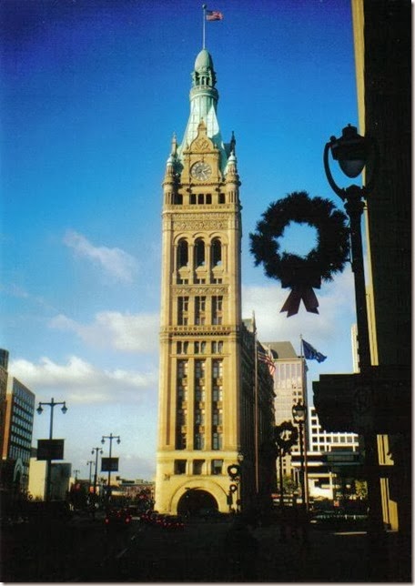City Hall in Milwaukee, Wisconsin in November 2000