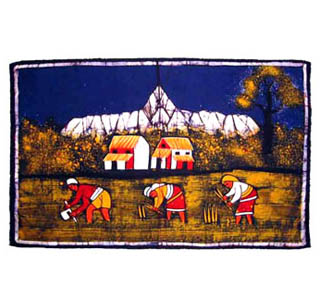 Batik Hand Painted Art