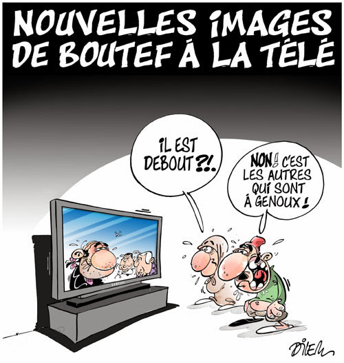 Nouvelles images de Bouteflika à la télé 