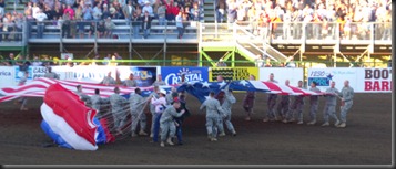 Capturing the flag, Mid-State Fair