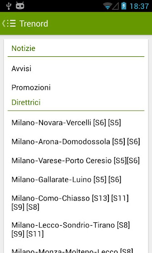 Screenshot #10 of Trains Timetable Italy PRO / Android
