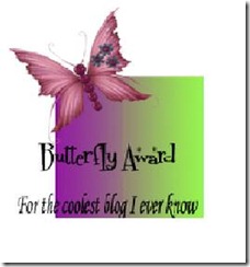 Butterfly award