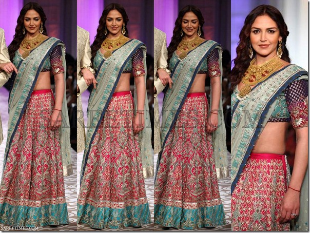 Esha_Deol_Azva_Saree