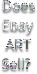 is selling art on