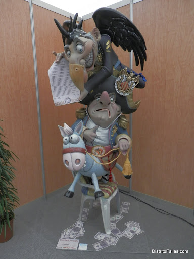 La comisión fallera, el "buitre" que va a por los artistas.