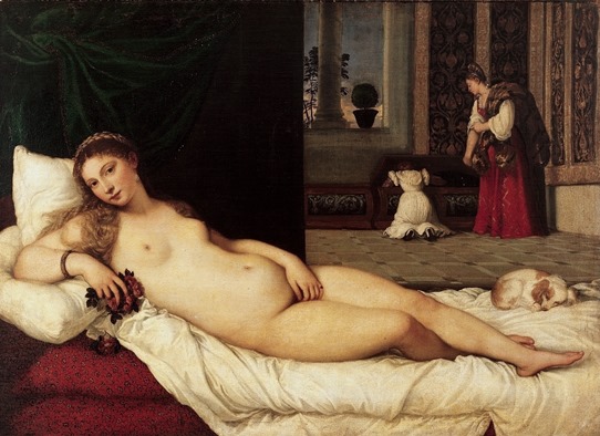 Tiziano Venus de Urbino 1538