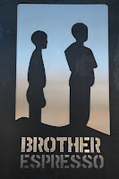 Close up of the Brother Espresso sign