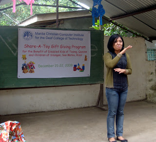 Bethsaida Teacher Loida Alvarez thanked everybody in making the occasion a success.