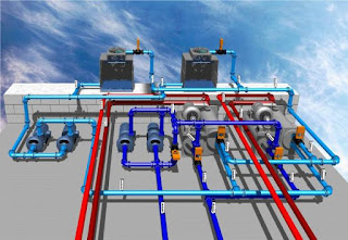 Quy trình lắp đặt hệ thống điều hoà không khí Water Chiller Quy trình lắp đặt hệ thống điều hoà không khí Water Chiller