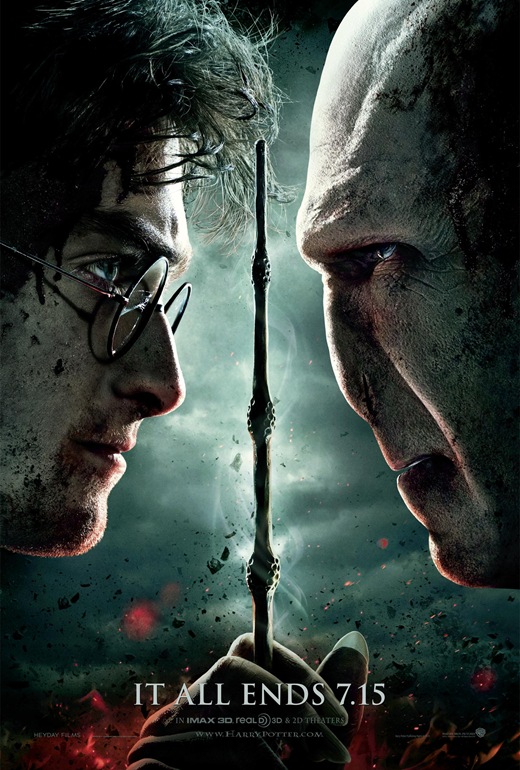 Harry Potter and the Deathly Hallows part 2 one sheet