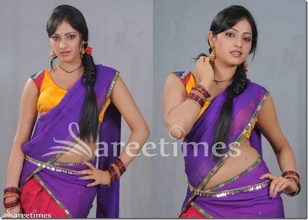 Hari_Priya_Purple_Half_Saree